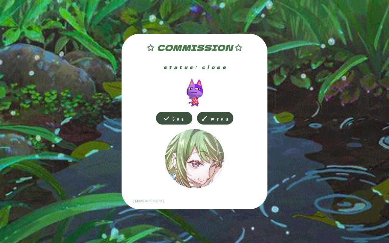 Carrd profile picture for @minhminh